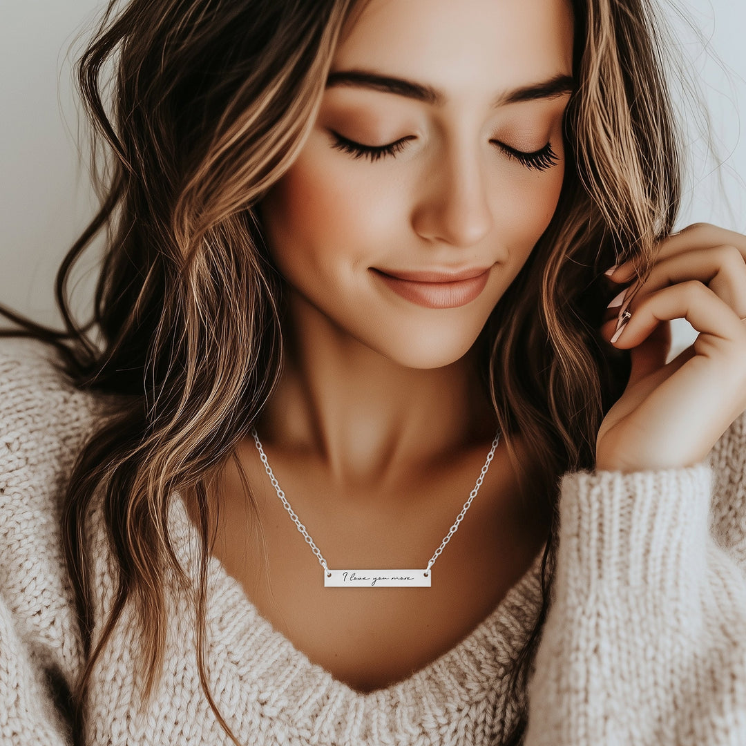 Personalized Handwriting Necklace